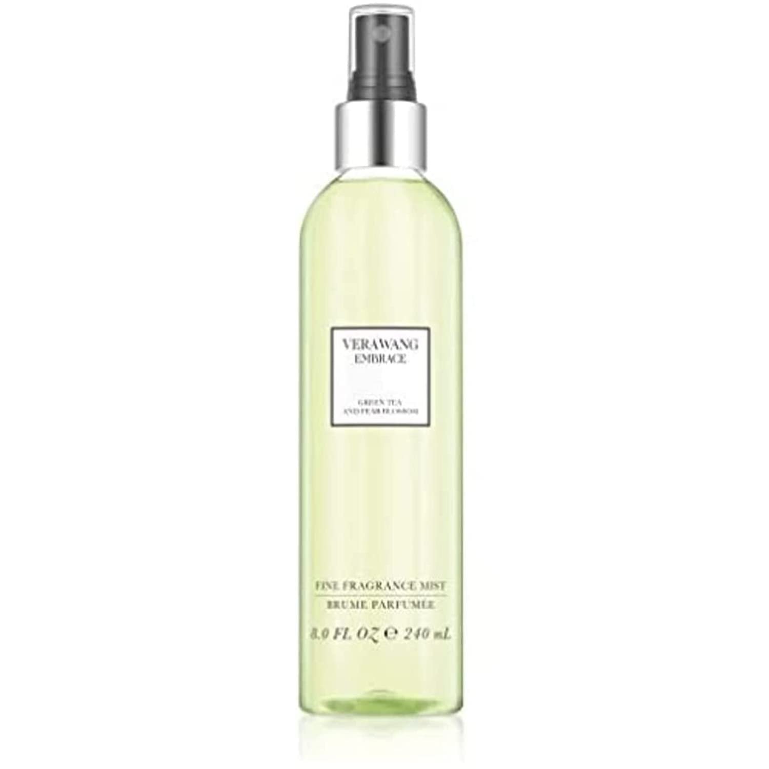 Vera Wang Embrace Green Tea and Pear Blossom Body Mist 8.4 fl oz (Pack of 1), Notes of Earthiness, Peony, and Sandalwood, Women’s Fragrance, Long Lasting, Everyday Fragrance