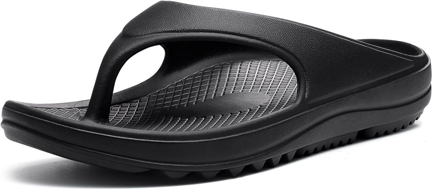 shevalues Orthopedic Sandals for Women Arch Support Recovery Flip Flops Pillow Soft Summer Beach Shoes