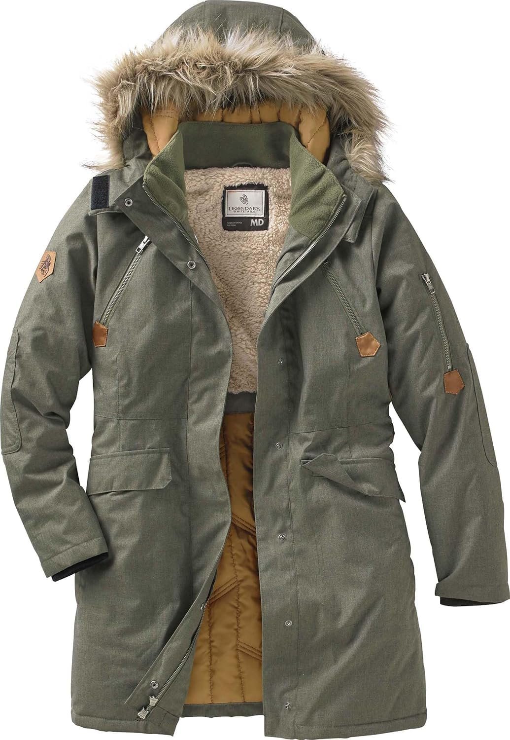 Legendary Whitetails Women’s Water Resistant Hooded Anorak Parka