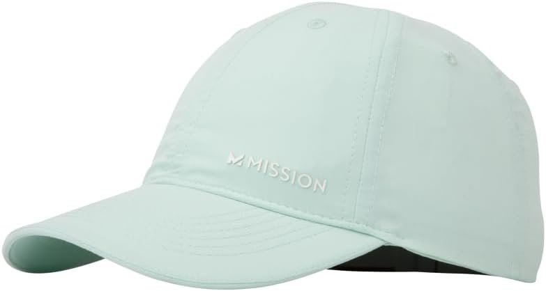 MISSION Cooling UPF Performance Hat – Unisex One Size Cap for Workouts, Golf & Running – Sweat & Water Activated Technology