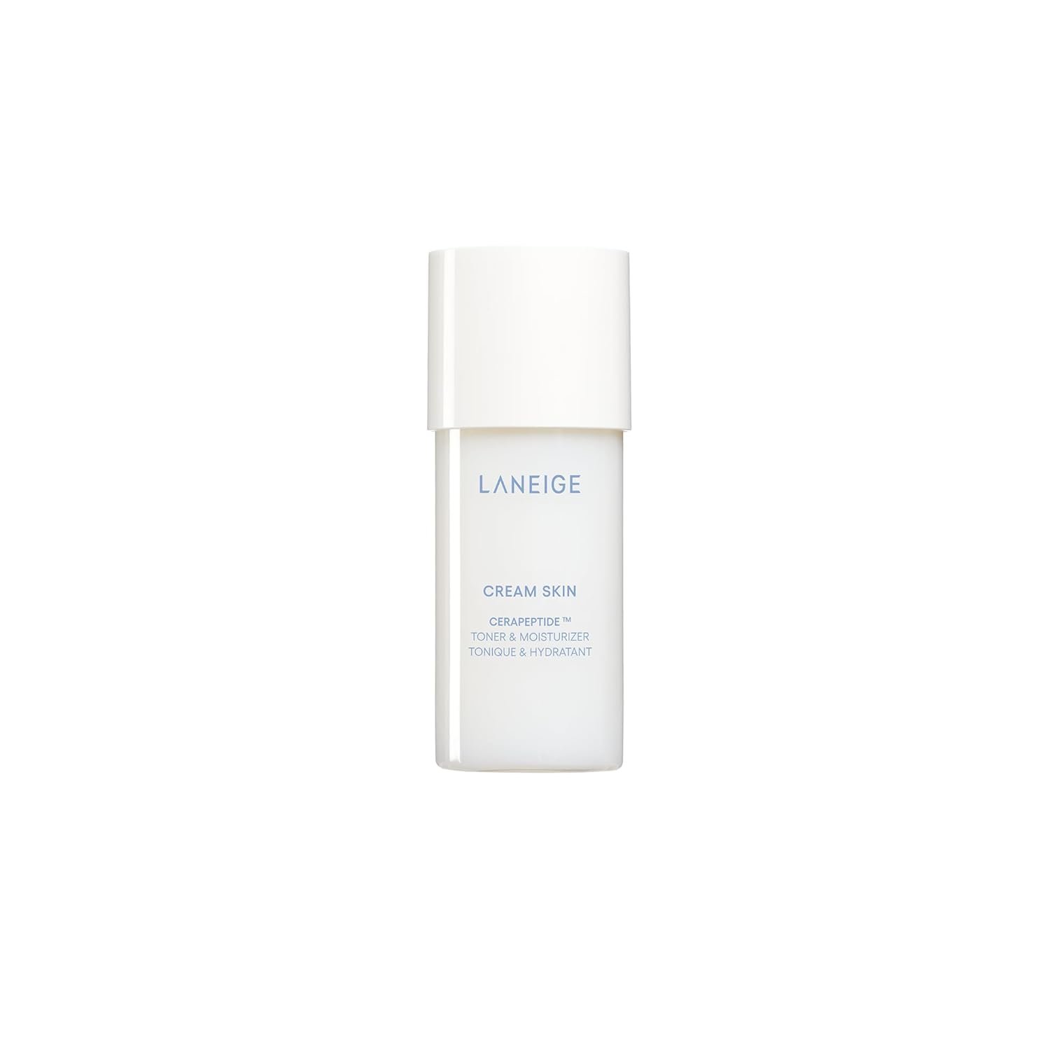 LANEIGE Cream Skin Toner & Moisturizer: Lightweight Refillable Korean Milky Toner with Ceramide & Peptide for Hydration, Firming, & Barrier Support