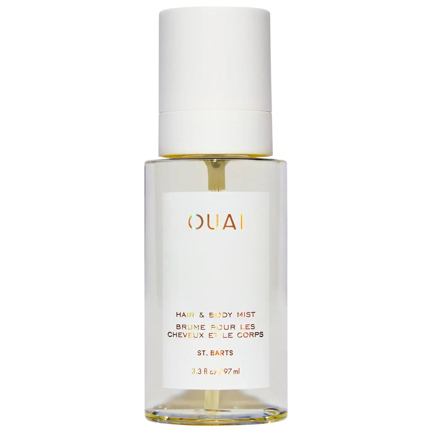 OUAI St. Barts Hair and Body Mist – Tropical-Scented Hair Perfume and Body Spray – Notes of Dragonfruit, Orange Blossom, Tuberose & Musk (3.3 Fl Oz)