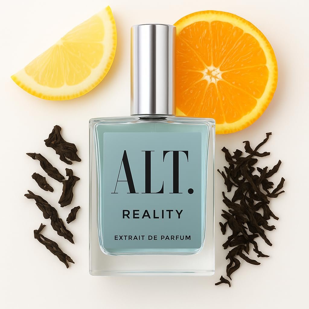 ALT. FRAGRANCES Reality 100ml Extrait de Parfum – Long Lasting Unisex Fragrance with Fresh Citrus Scent, Inspired By Perfume