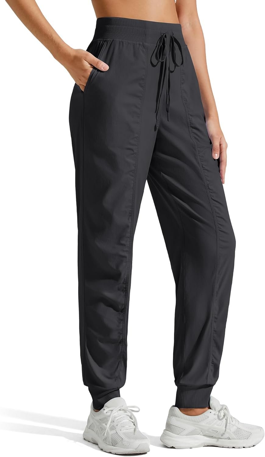 G4Free Women’s Joggers with Pockets Lightweight Track Pants Drawstring Workout Casual Pants Athletic Travel