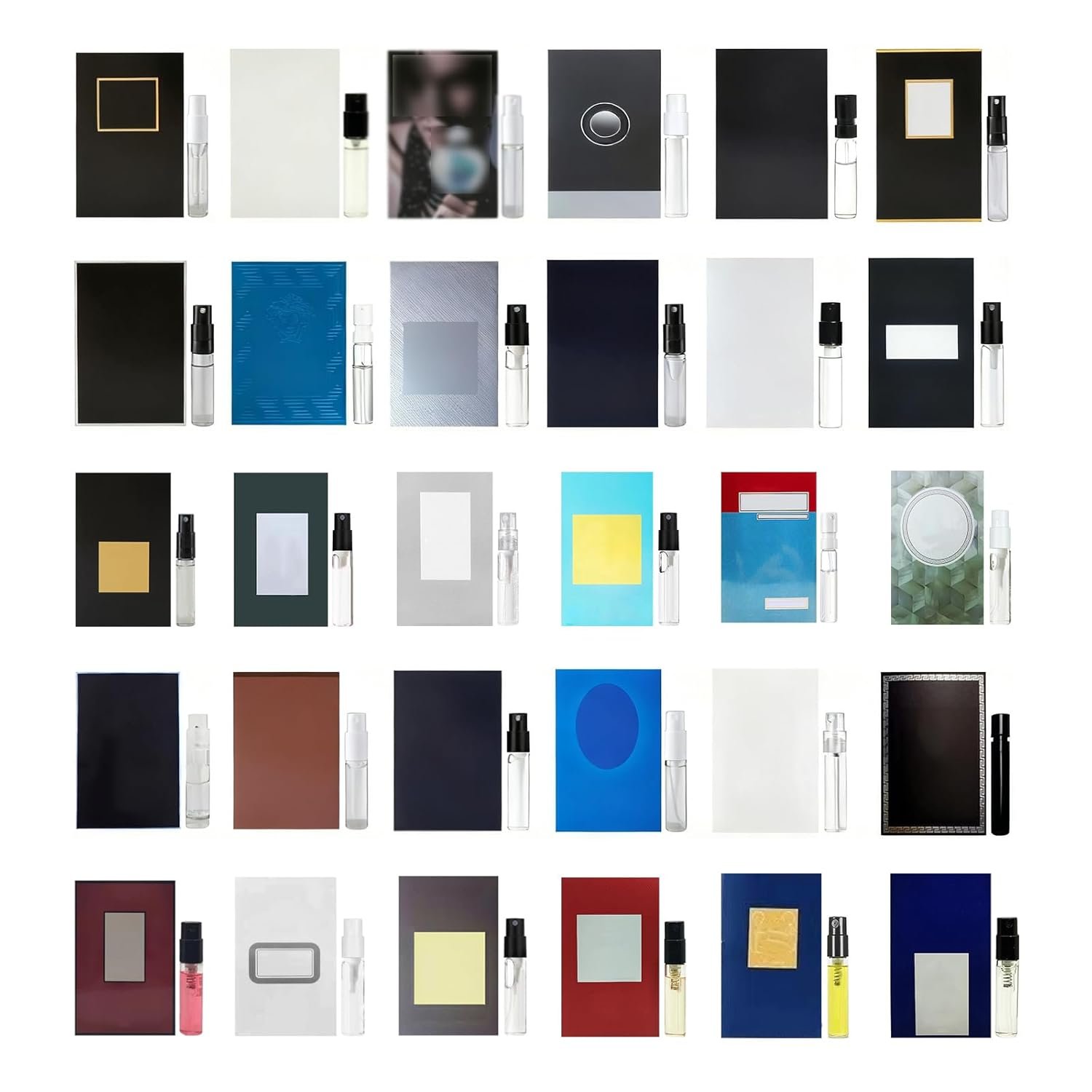 Men’s Cologne Perfume Sampler Sets High End Designer Brand Fragrance Samples (Random 12 Pcs)