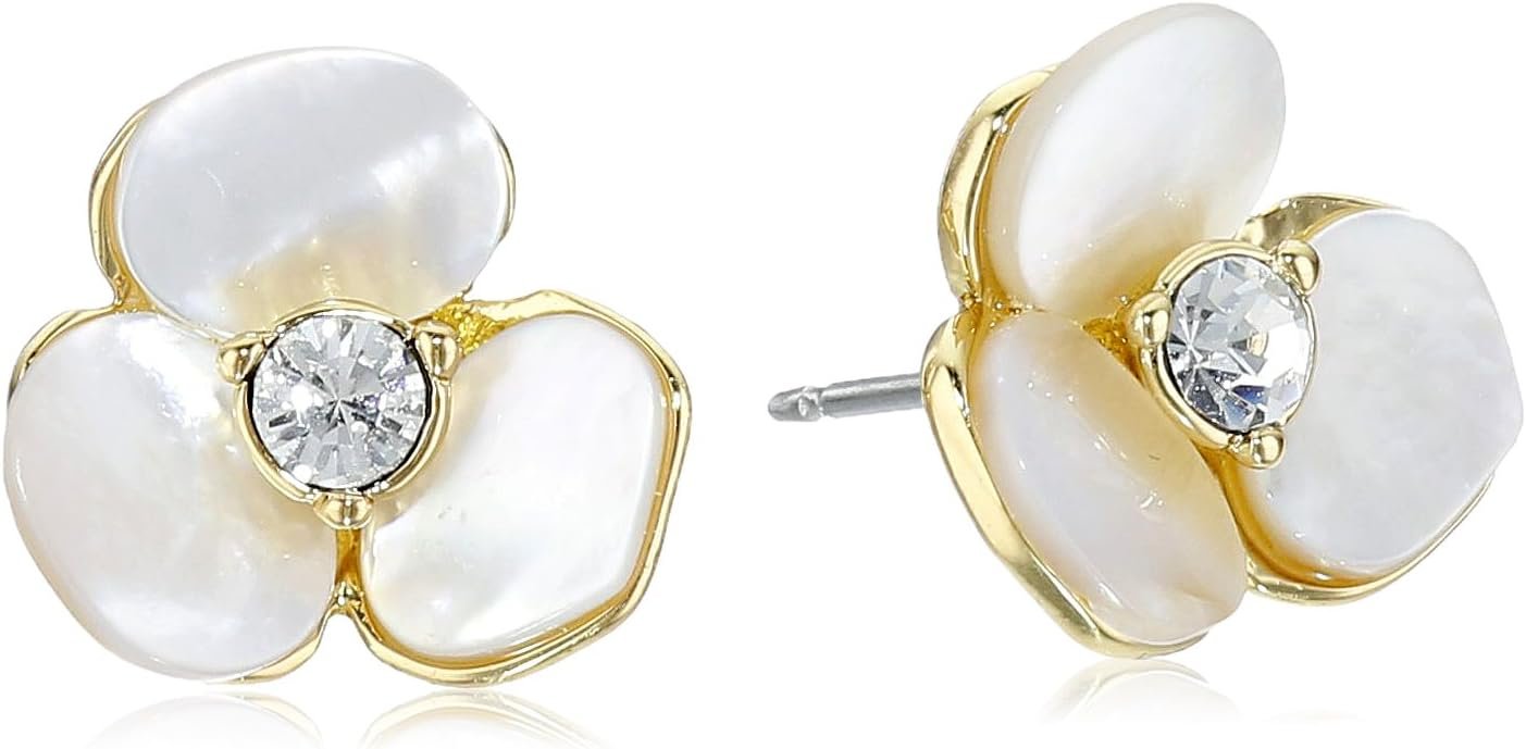kate spade new york Disco Pansy Stud Earrings