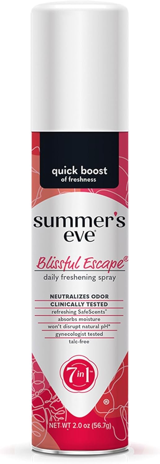 Summer’s Eve Blissful Escape Daily Refreshing Feminine Spray, 2 oz