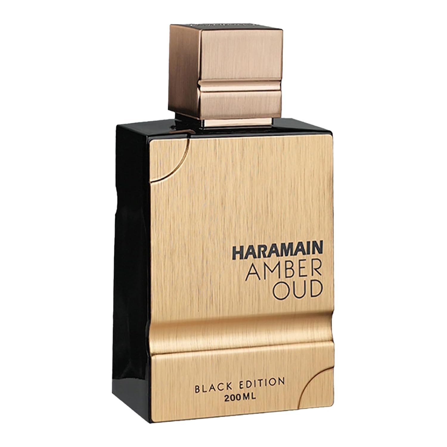 Al Haramain Amber Oud Black Eau de Parfum Spray for Unisex, 6.8 Ounce