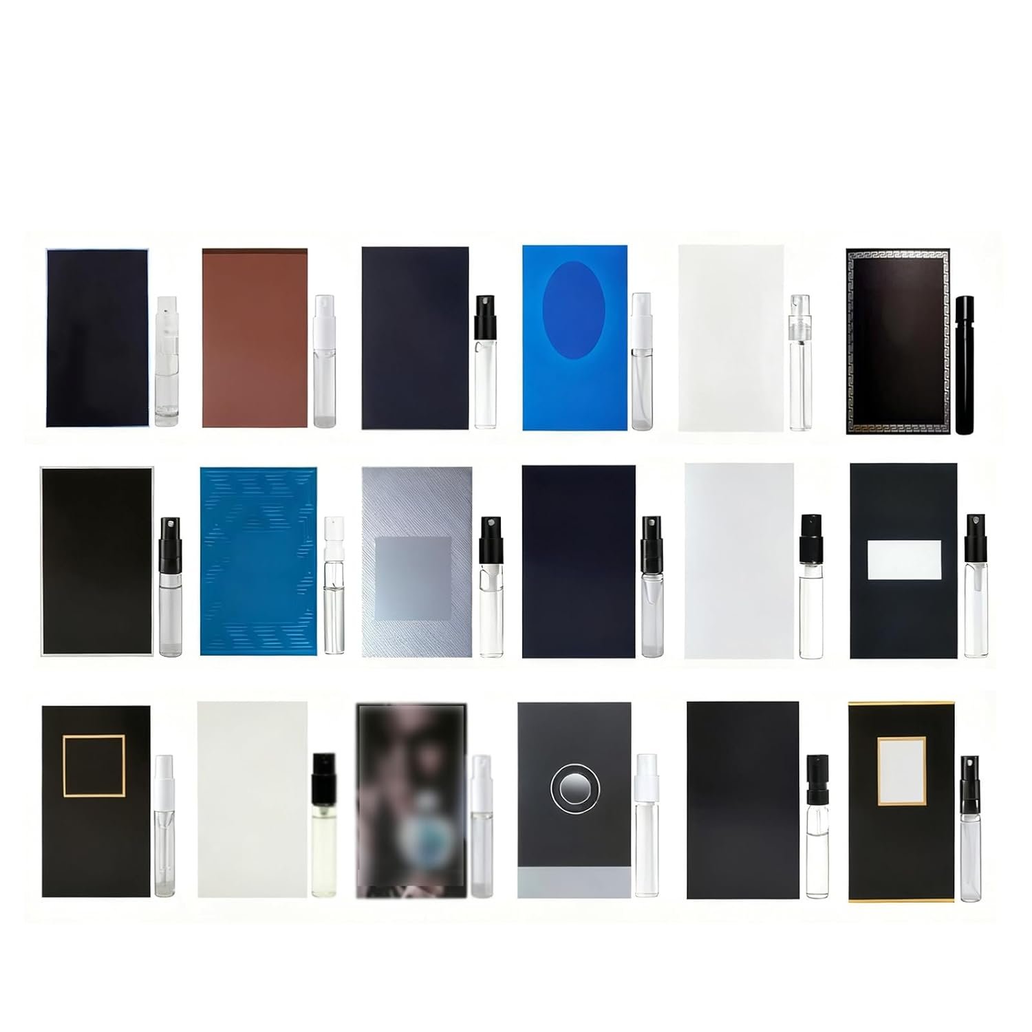 Men’s Fragrance Brands Designer Perfume High End Cologne for Men Samples Set (18Samples)