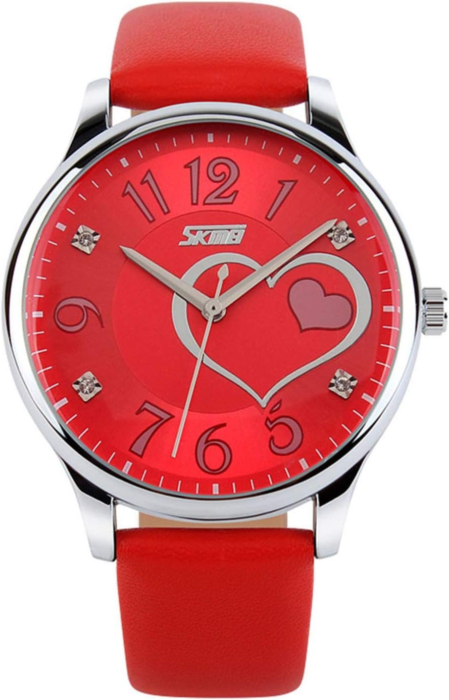 IJAHWRS Belt Women’s Watch Fashion Love Rhinestone Quartz Watch