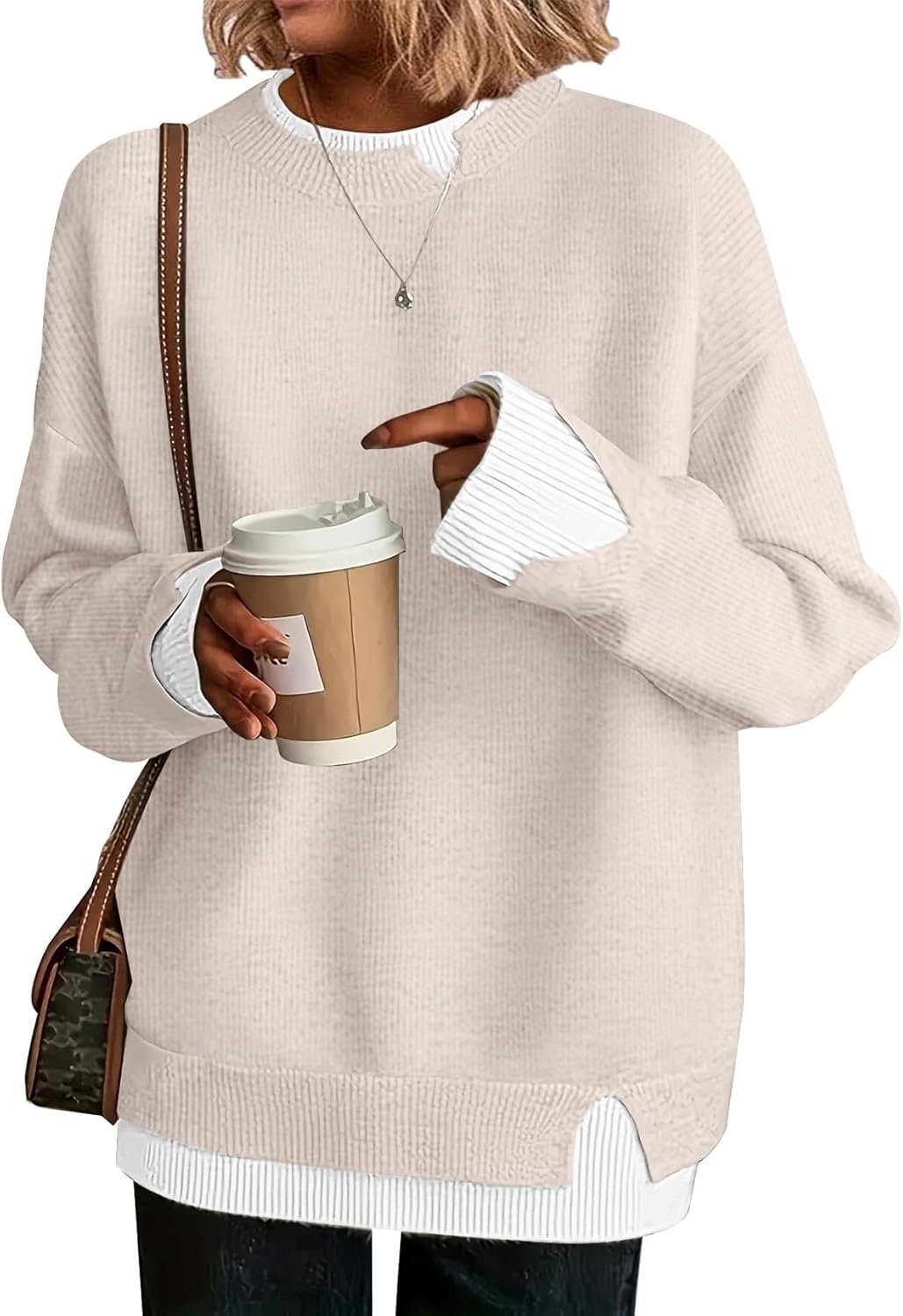 Disamer Womens Sweaters Fall Clothes Fashion 2026 Cowboy Chic Knit Cozy Sweater School Teacher Outfits Long Sleeve Pullover