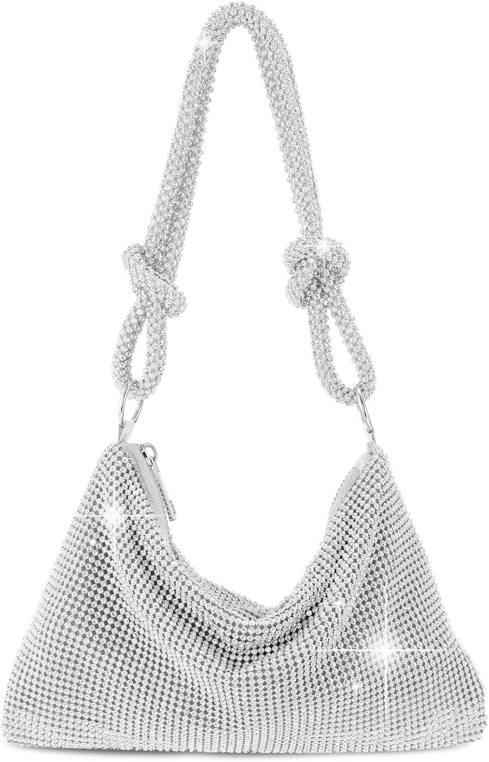 Women Gold Clutch, Rhinestone Gold Purse Wedding,Evening Clutch Purses For Women 10.2″×0.4″×6.69″