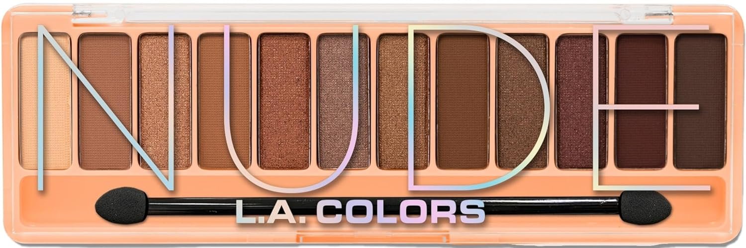 L.A. COLORS Color Vibe Eyeshadow, CES787 Nude CES787TAG