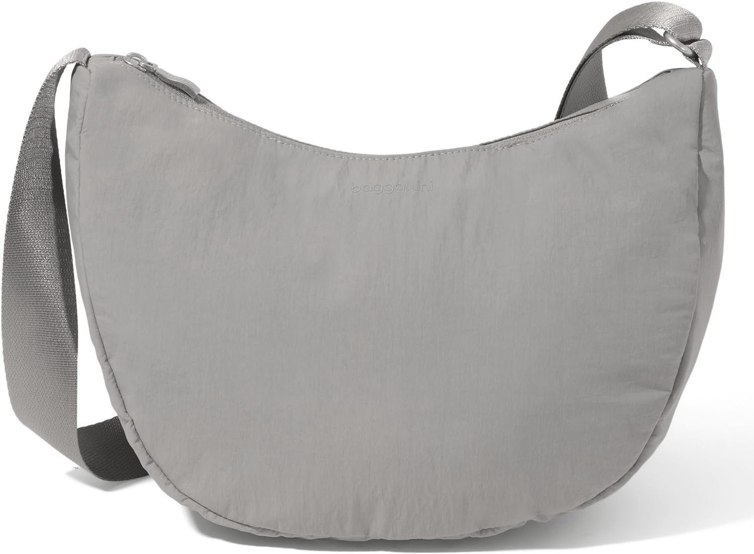 Baggallini Swift Crescent Crossbody Bag for Women – Lightweight 12″x8″ Travel Purse Handbag