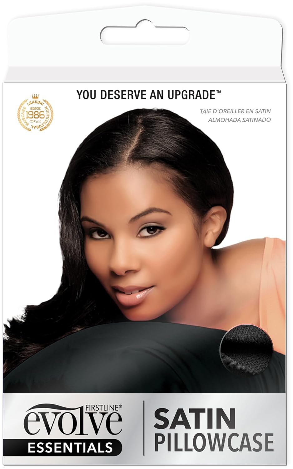 Evolve “Go Satin” Pillowcase Black