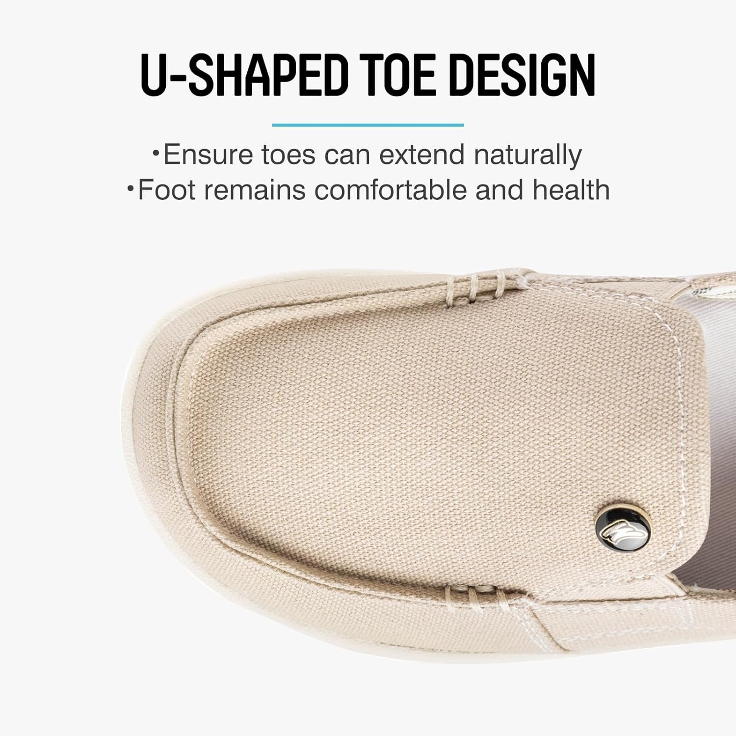 Womens Slip On Shoes – Casual Boat Loafers Shoes for Women with Arch Support – Plantar Fasciitis Canvas Sneakers for Daily Walking