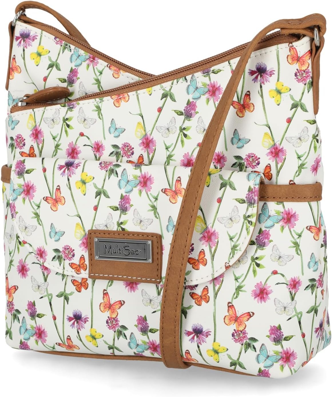 MultiSac womens Vista Crossbody Bag Purse for Women