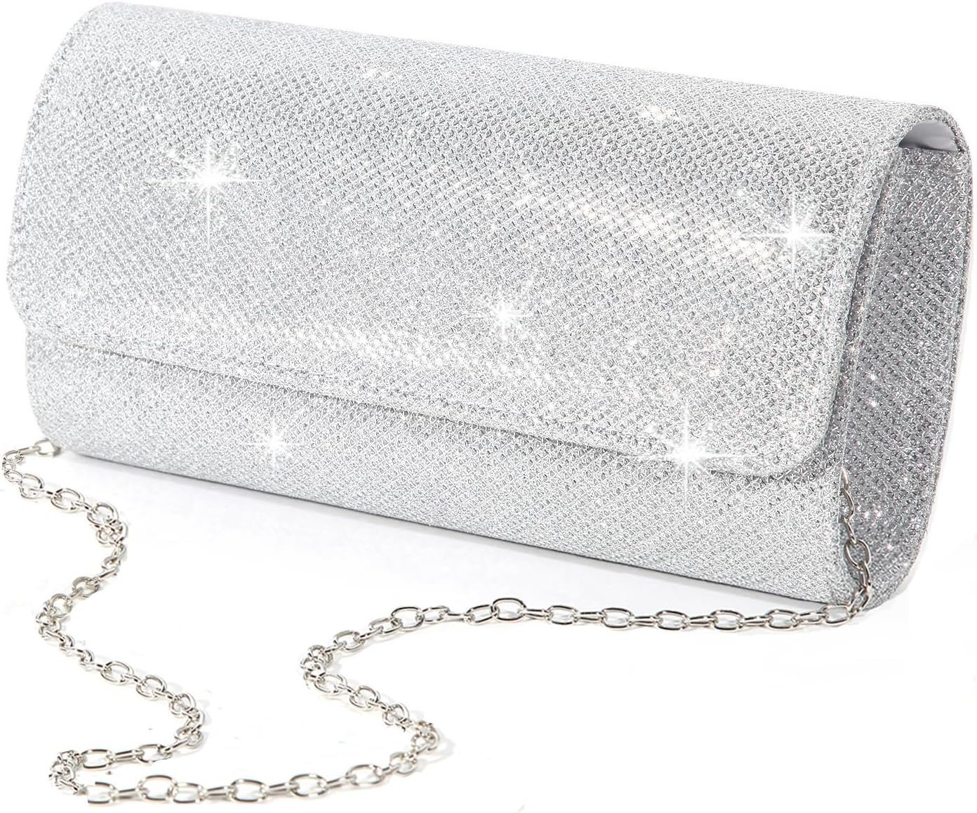 lovyoCoCo Evening Bag Clutch Purses for Women Ladies Sparkling Party Handbag Wedding Bag