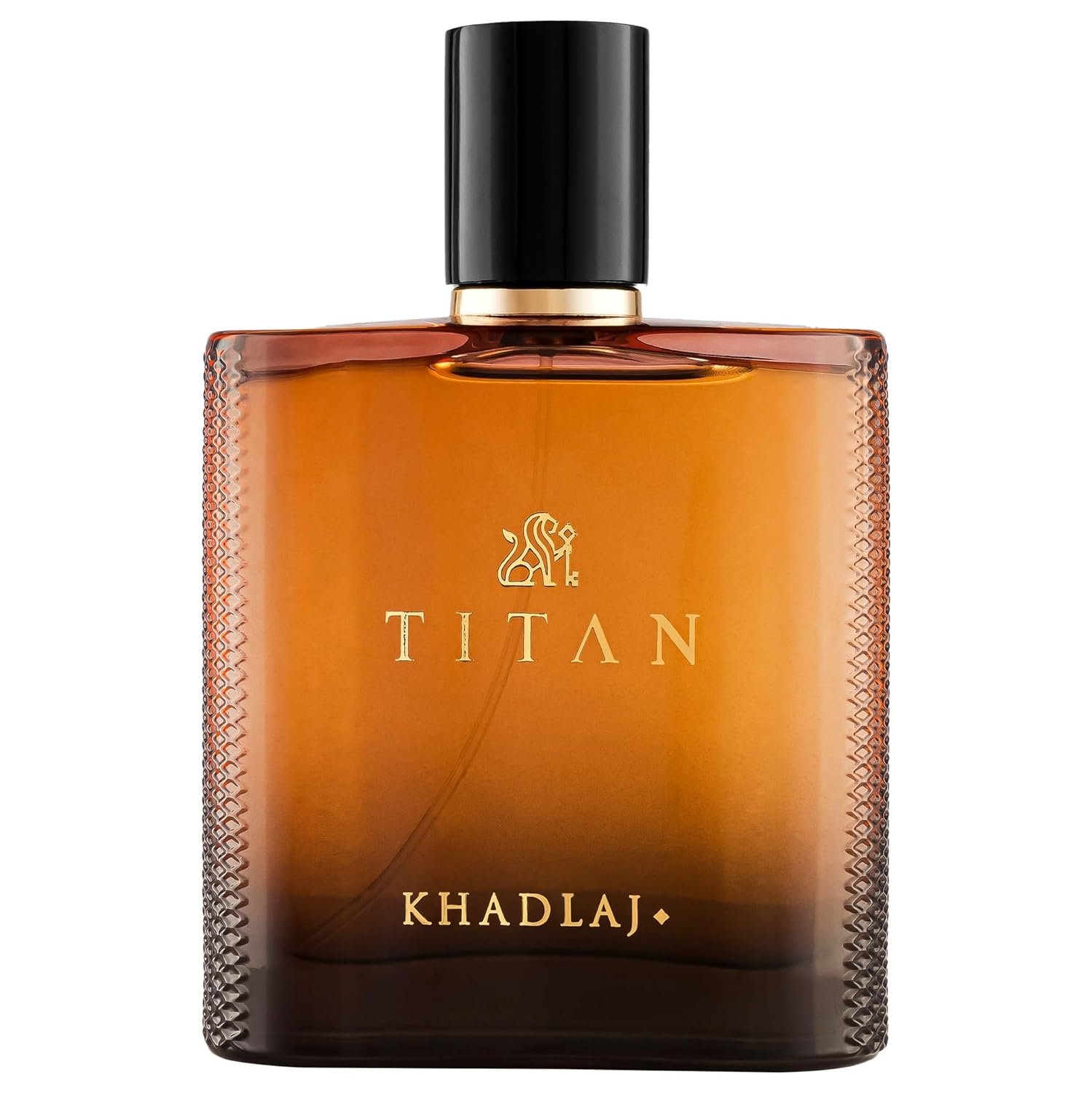Khadlaj Titan – Citrus, Spicy, Aromatic, Amber – Eau de Parfum Spray Long-Lasting Fragrance for Men, 3.4 Ounce / 100 ml