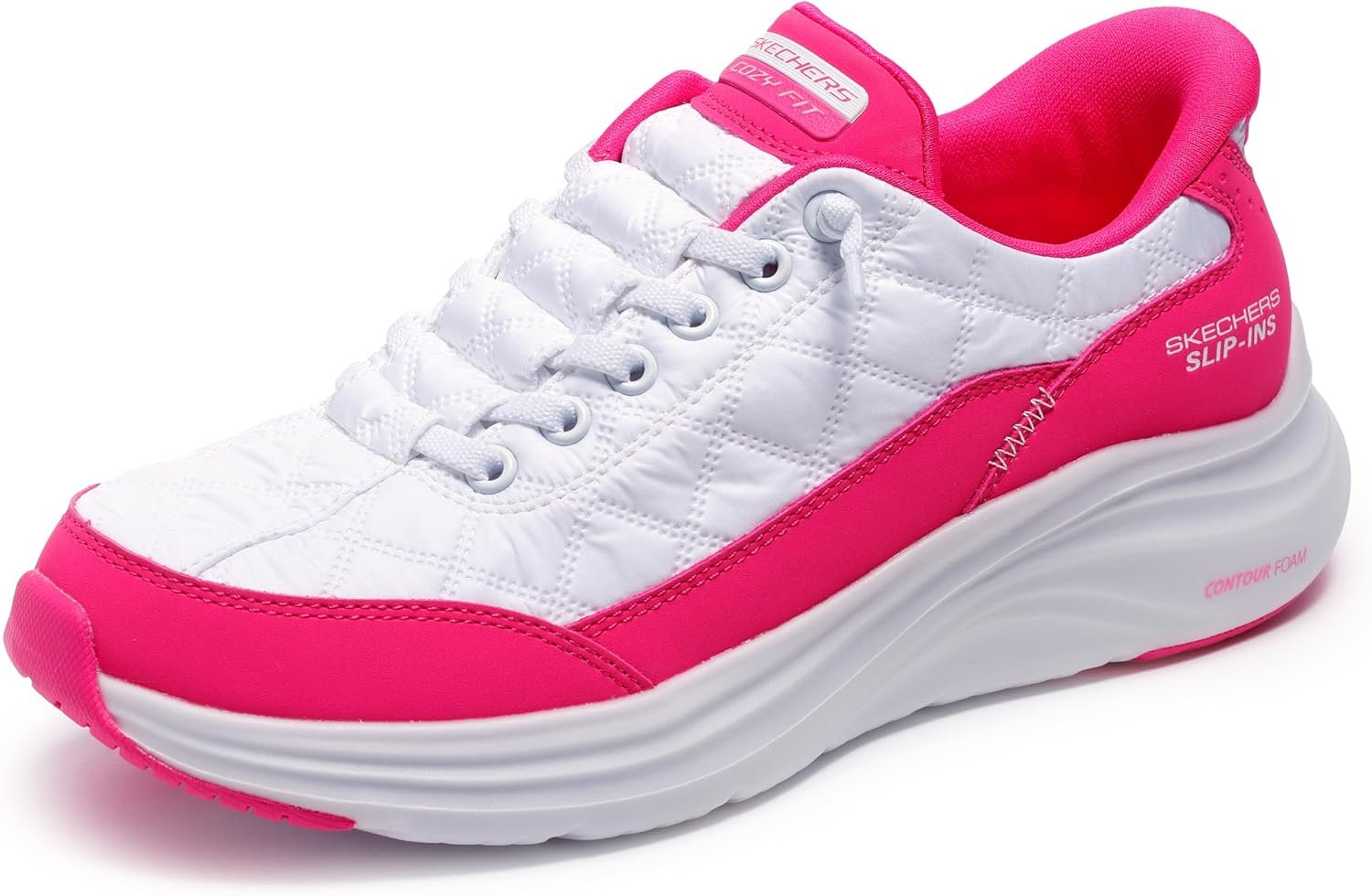 Skechers Women’s Contour Foam Cozy Fit Hands Free Slip-ins Sneakers