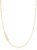 Jewlpire 18k Gold Plated 925 Sterling Silver Chain Necklace for Women, 1.1mm Cable Chains Necklace Thin & Dainty & Sturdy Women’s Chain Necklaces, 14/16/17/18/20/22/24 Inches