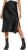 Womens Satin Silk High Waist Slit Midi Skirt Elastic Waistband Midi Skirts for Women