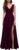 MUSHARE Women’s V Neck Sleeveless Split Formal Dress Cocktail Party Prom Long Dresses
