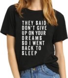 BLACKMYTH Women T Shirt Graphic Letter tee Shirt Fashion Short Sleeve Tops Summer