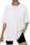 Trendy Queen Womens Oversized Summer T Shirts Plus Size Batwing Cute Casual Tops Short Sleeves Fashion Workout Clothes
