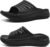 KuaiLu Womens Recovery Sandals With Comfortable Plantar Fasciitis Support,Ladies Orthotic Open Toe Sport Slides Thick Cushion Reduces Stress on Feet,Joints & Back Post-Exercise