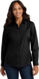 Port Authority Women’s Long Sleeve Carefree Poplin Button-Down Shirt