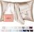 Mulberry Silk Pillow Cases Standard Size with Hidden Zipper, Ultra Smooth and Soft Breathable Cooling Silk Satin Pillowcase for Hair and Skin, Gifts for Women Men (Champagne, 20×26 Inches, 1 Pack)
