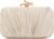 Freie Liebe Clutch Purses for Women Evening Bag Pleated Clutch Bag with Chain for Wedding Party