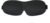 Travelon 12768 Travel Sleep Mask with Domed Eye Cup Black