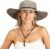 Sloggers Women’s Wide Brim Braided Sun Hat with Wind Lanyard – UPF 50+ Maximum Sun Protection