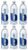 Smartwater Glaceau Nutrient-Enhanced Water Bottles, 20 fl oz, 6 Pack